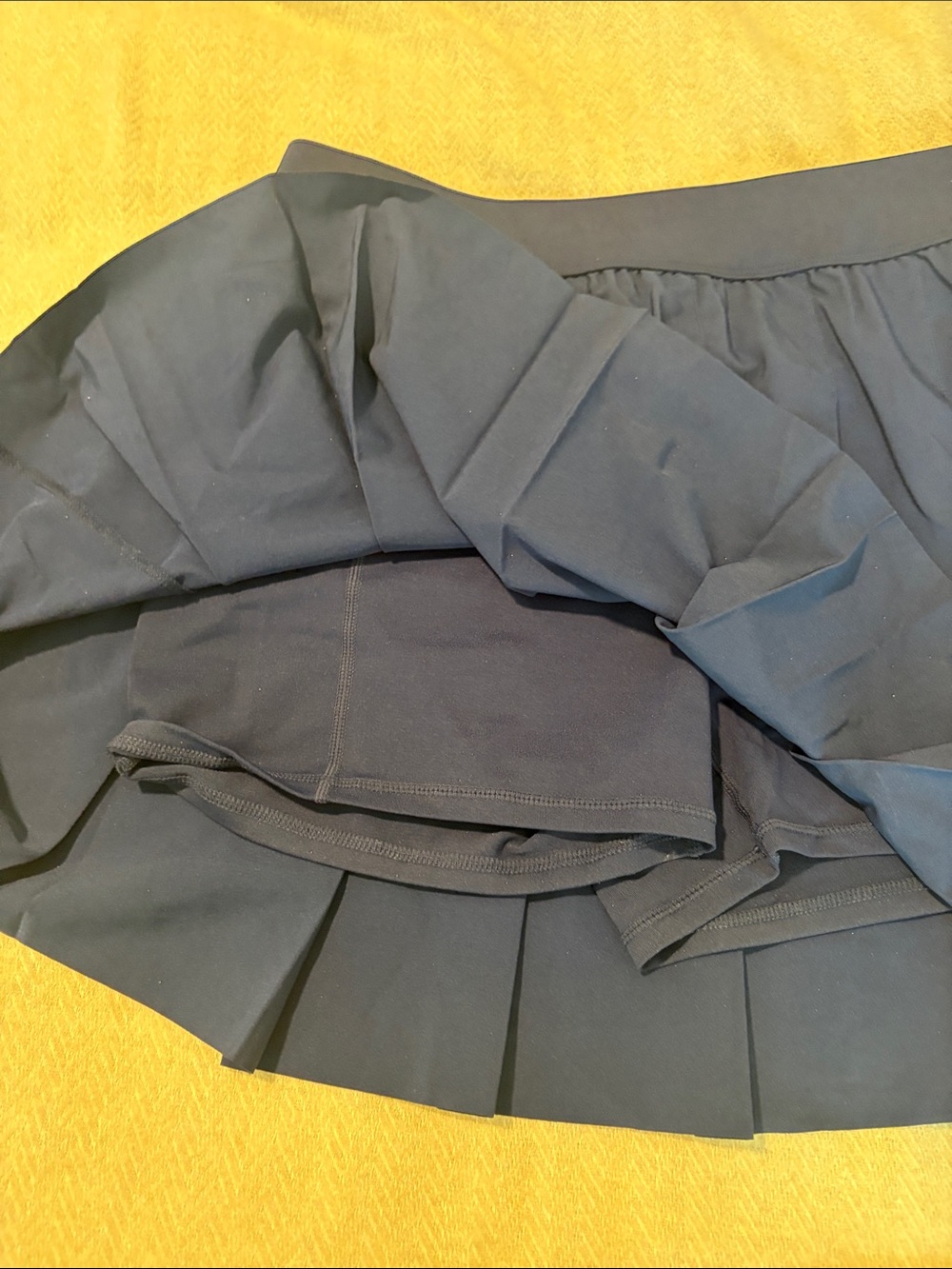Fabletics Navy Pleated Athletic Skort - Picture 2 of 4